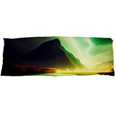 Aurora Lake Neon Colorful Body Pillow Case Dakimakura (two Sides) by Bangk1t