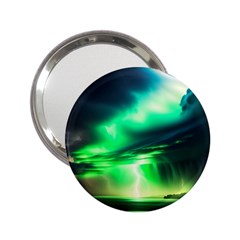 Lake Storm Neon 2 25  Handbag Mirrors by Bangk1t