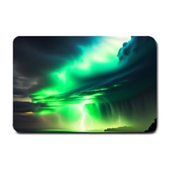 Lake Storm Neon Small Doormat by Bangk1t