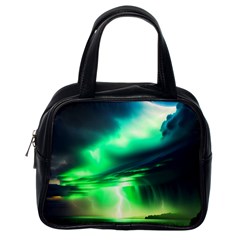 Lake Storm Neon Classic Handbag (one Side) by Bangk1t