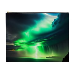 Lake Storm Neon Cosmetic Bag (xl) by Bangk1t