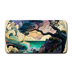 Tree Wave Ocean Medium Bar Mat