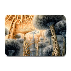 Garden Mushrooms Tree Flower Plate Mats