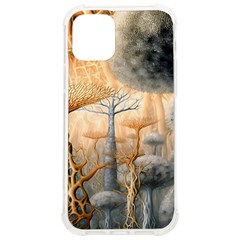 Garden Mushrooms Tree Flower Iphone 12/12 Pro Tpu Uv Print Case by Bangk1t