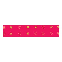 Heart Pattern Design Velvet Scrunchie