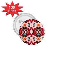 Geometric Pattern Seamless Abstract 1 75  Buttons (100 Pack) 
