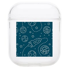 Space Seamless Pattern Airpods 1/2 Case by Bedest