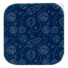 Space Seamless Pattern Stacked Food Storage Container