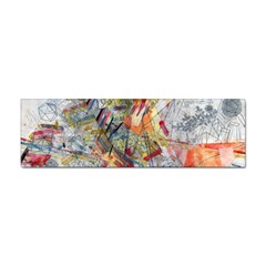 Abstract Background Pattern Sticker (bumper) by Bedest