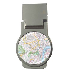 London City Map Money Clips (Round) 