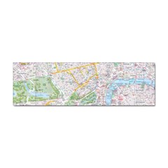 London City Map Sticker (bumper) by Bedest