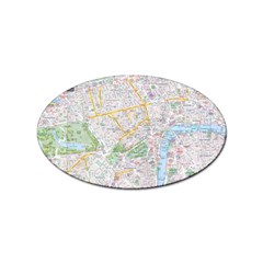 London City Map Sticker Oval (100 Pack) by Bedest