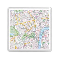 London City Map Memory Card Reader (Square)