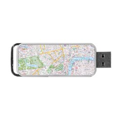 London City Map Portable Usb Flash (two Sides)