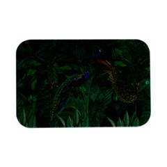 Peacock Paradise Jungle Open Lid Metal Box (silver)   by Bedest