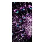 Purple Peacock Shower Curtain 36  x 72  (Stall)  Curtain(36 X72 )