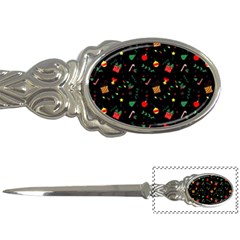 Christmas Pattern Texture Colorful Wallpaper Letter Opener