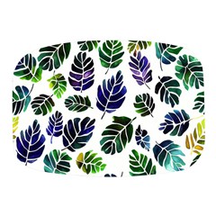 Leaves Watercolor Ornamental Decorative Design Mini Square Pill Box