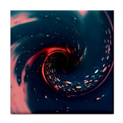 Fluid Swirl Spiral Twist Liquid Abstract Pattern Face Towel