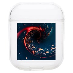 Fluid Swirl Spiral Twist Liquid Abstract Pattern Airpods 1/2 Case by Ravend