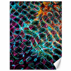 Fractal Abstract Waves Background Wallpaper Canvas 36  X 48 