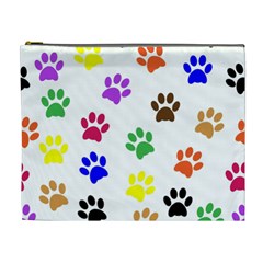 Pawprints-paw-prints-paw-animal Cosmetic Bag (xl) by Ravend