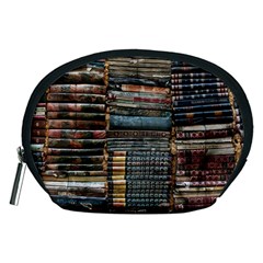 Pile Of Books Photo Of Assorted Book Lot Backyard Antique Store Accessory Pouch (medium)