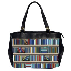 Bookshelf Oversize Office Handbag (2 Sides)