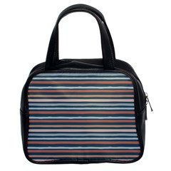 Stripes Classic Handbag (two Sides) by zappwaits