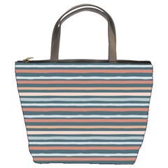 Stripes Bucket Bag by zappwaits