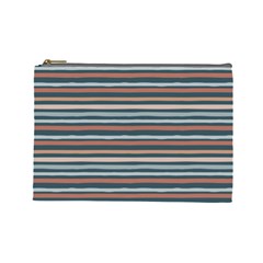 Stripes Cosmetic Bag (large) by zappwaits