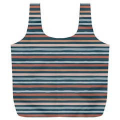 Stripes Full Print Recycle Bag (xxxl) by zappwaits