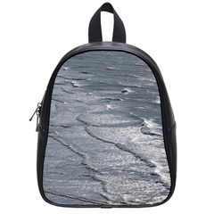 Atlantic Ocean Aerial View, Tierra Del Fuego, Argentina School Bag (small) by dflcprintsclothing