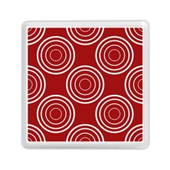 Background-red Memory Card Reader (square) by nateshop