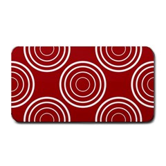 Background-red Medium Bar Mat by nateshop