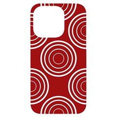 Background-red Iphone 14 Pro Black Uv Print Case