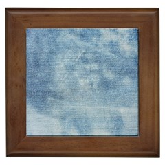 Denim,11 Framed Tile by nateshop