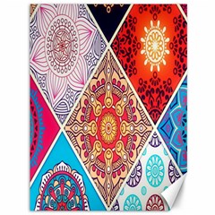 Mandala Pattern, Desenho, Designs, Glitter, Pattern Canvas 36  X 48  by nateshop