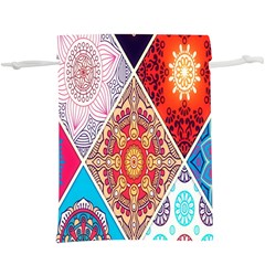 Mandala Pattern, Desenho, Designs, Glitter, Pattern Lightweight Drawstring Pouch (xl) by nateshop