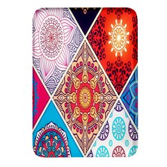 Mandala Pattern, Desenho, Designs, Glitter, Pattern Rectangular Glass Fridge Magnet (4 Pack) by nateshop