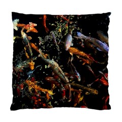 Shoal Of Koi Fish Water Underwater Standard Cushion Case (one Side) by Ndabl3x