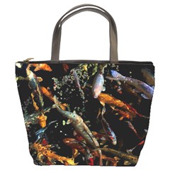 Shoal Of Koi Fish Water Underwater Bucket Bag by Ndabl3x