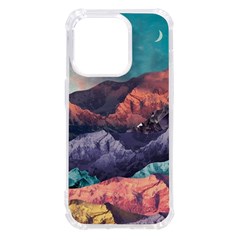 Adventure Psychedelic Mountain Iphone 14 Pro Tpu Uv Print Case by Ndabl3x