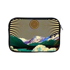 Surreal Art Psychadelic Mountain Apple Ipad Mini Zipper Cases by Ndabl3x