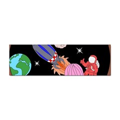 Girl Bed Space Planet Spaceship Sticker Bumper (10 Pack) by Bedest