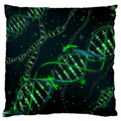 Green And Black Abstract Digital Art Standard Premium Plush Fleece Cushion Case (two Sides)