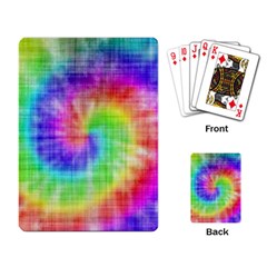 Watercolor-batik Playing Cards Single Design (rectangle) by nateshop