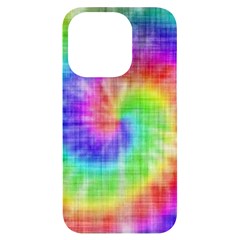 Watercolor-batik Iphone 14 Pro Black Uv Print Case by nateshop