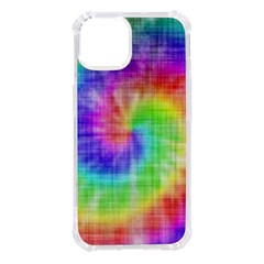 Watercolor-batik Iphone 14 Tpu Uv Print Case by nateshop