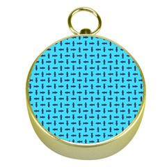 Pattern-123 Gold Compasses by nateshop